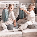 Vorschaubild Funzy Button Spielkissen Lagune Blau