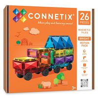 Connetix Magnetbausteine Transportset inkl. Räder 26 Teile