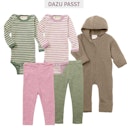 Vorschaubild Baby Overall mit Kapuze und Reißverschluss