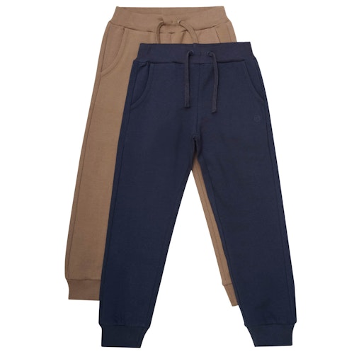 Jogginghose Doppelpack uni