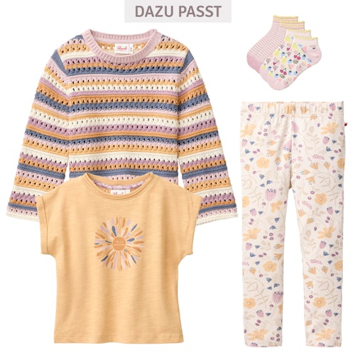 Edle Leggings Veilchen rosa