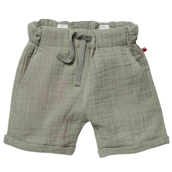 Leichte Musselin Shorts khaki