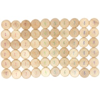 Coins To Count Zählmünzen Holz 0-9 ab 18 Monaten