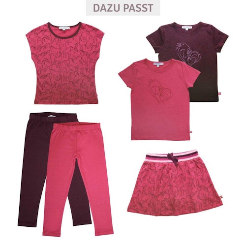 Shirt kurzarm Pferde