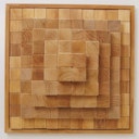 Vorschaubild 100 Holzbausteine Stufenpyramide groß, natur (44,5 x 44,5 cm)