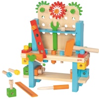 Werkbank aus Holz – 57-tlg.