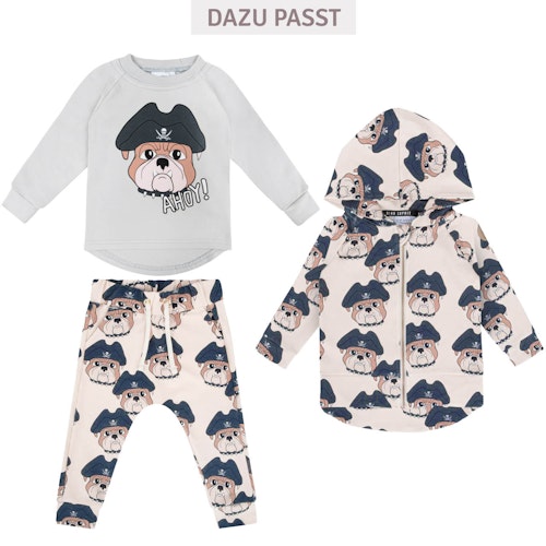 Elastisches Langarmshirt Hund