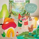 Vorschaubild Spieltuch Bio-Baumwolle Magischer Wald 100 x 100 cm