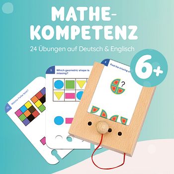 Kartensatz Mathekompetenz ab 6 Jahren (ohne Lochkasten)