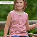 Vorschaubild Weiches Frottee Top Pünktchen Design