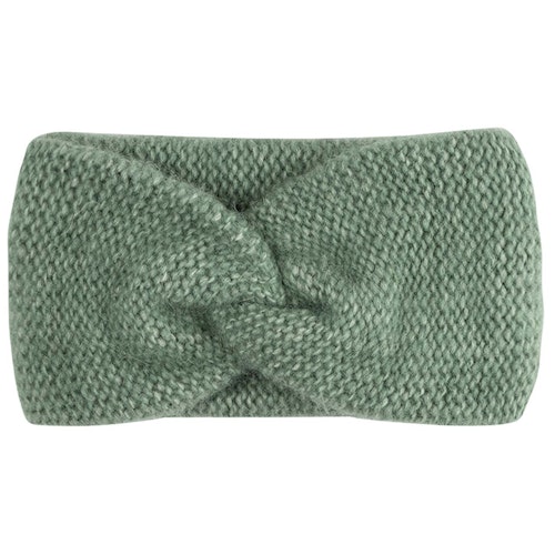 Damen Baby Alpakawolle Stirnband grün