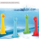 Vorschaubild 2er Set Tauchstäbe Seepferdchen und Krokodil