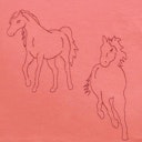Vorschaubild Shirt kurzarm Pferde