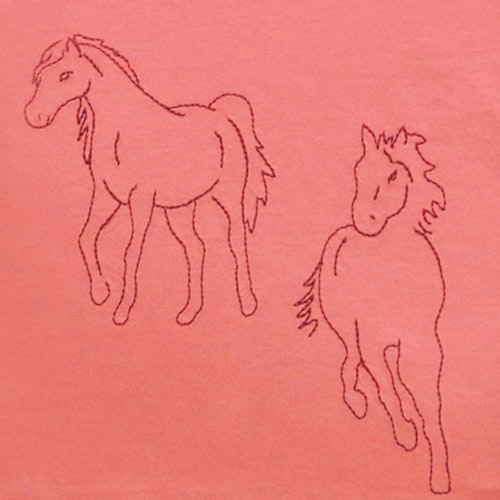 Shirt kurzarm Pferde