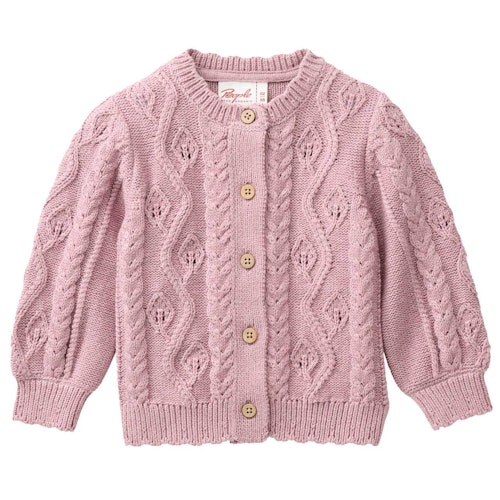 Edler Zopfstrick Cardigan