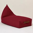 Vorschaubild Sitzsack für Kinder rot - 119 x 52 x 70 cm