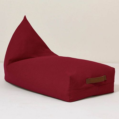 Sitzsack für Kinder rot - 119 x 52 x 70 cm