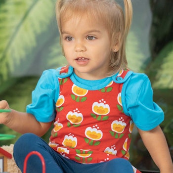 Kleid ohne Arm Tulpen