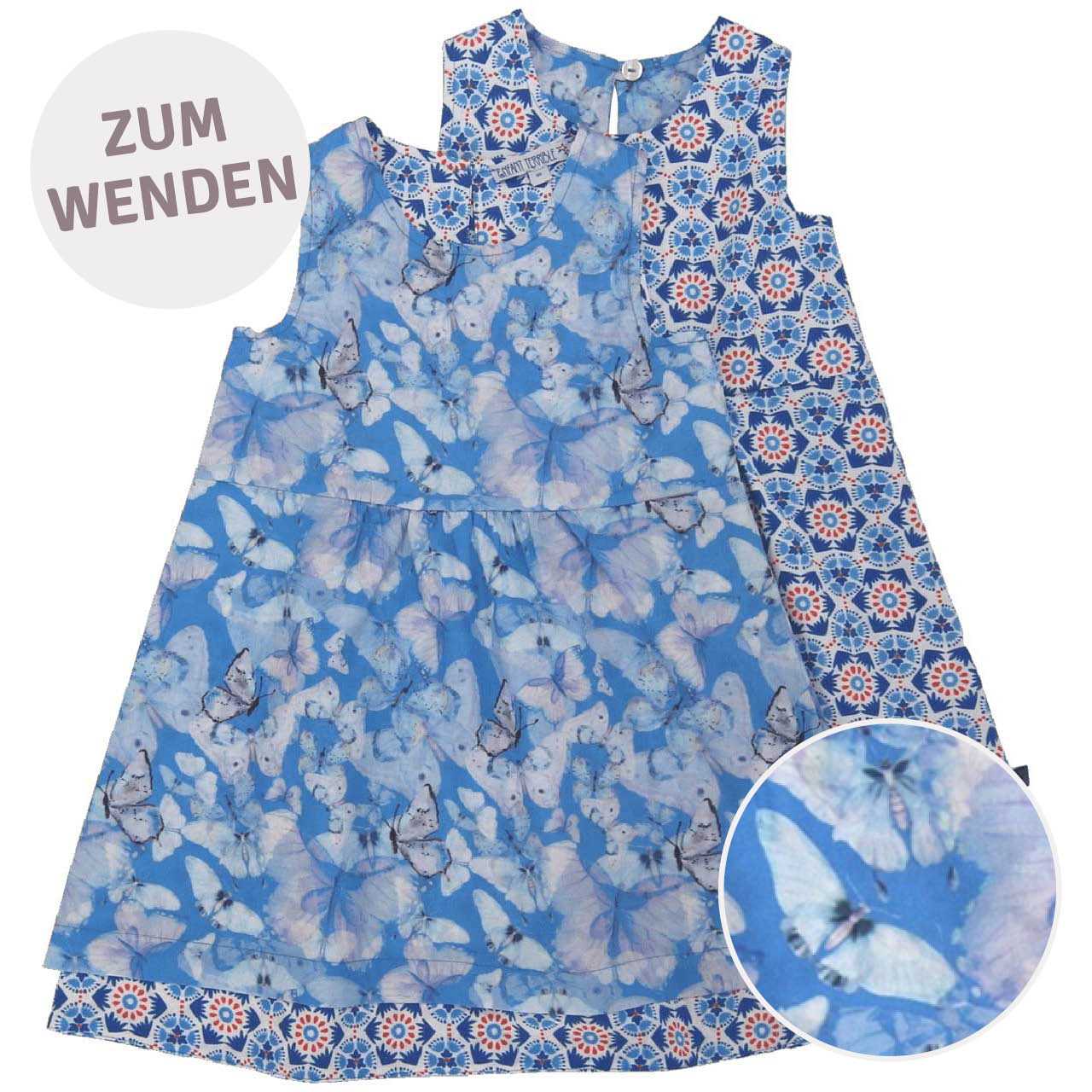 Wendekleid 2in1 Schmetterlinge