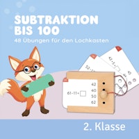 Kartensatz Subtraktion bis 100 2. Klasse (ohne Lochkasten)