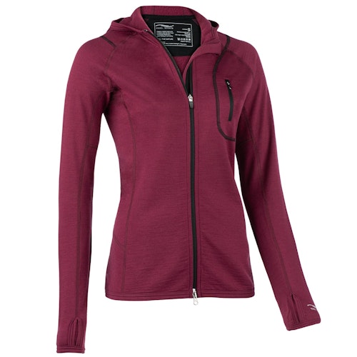 Damen Kapuzenjacke mit Reißverschluss