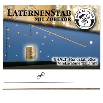 Laternenstab aus Holz