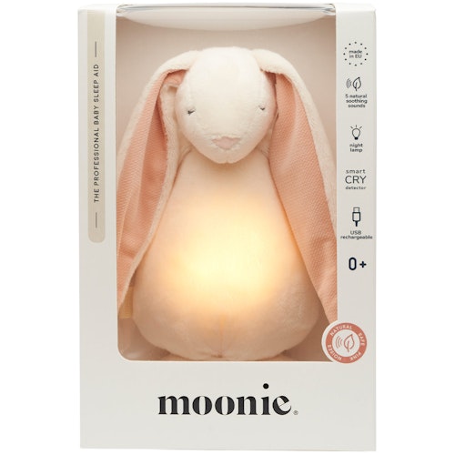 Der Summhase mit Lampe weiss aus Baumwolle und Polyester