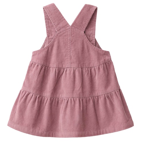 Festes Feincord Latzkleid