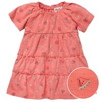 Kleid People Wear Organic kurzarm Motiv
