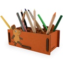 Vorschaubild Stiftehalter Die Maus – Holz Stiftebox L mit Stecksystem