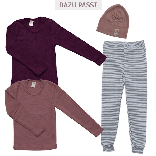 Wolle Seide Leggings Bündchen