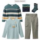 Vorschaubild Robuste Cargohose Twill