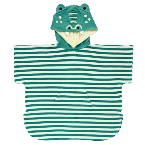 Bade Poncho mit Kapuze - Streifen