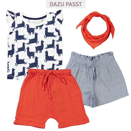 T-Shirt Safari-Motive & Schmetterlingsärmel