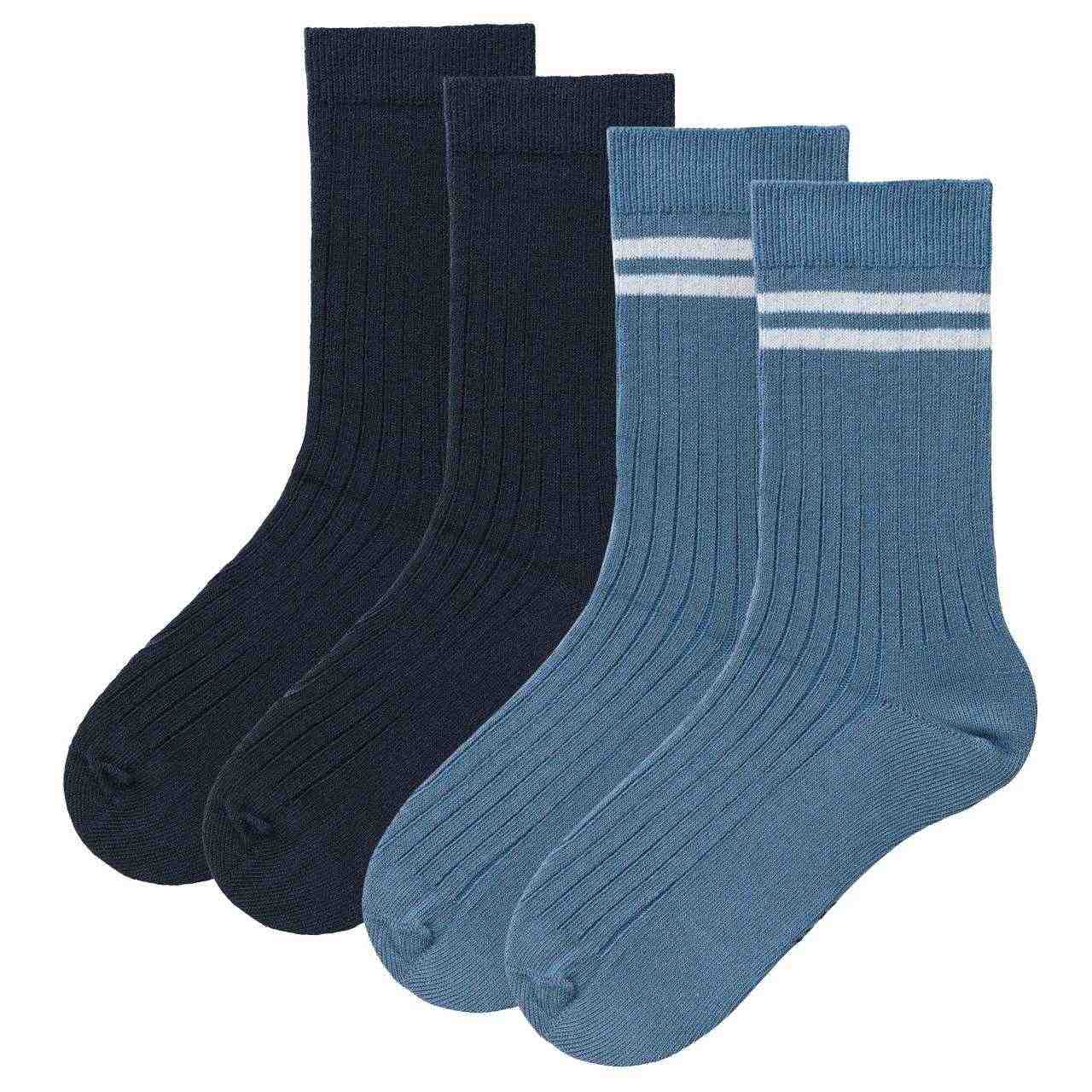 Rippe Socken Doppelpack