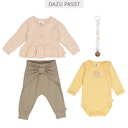 Vorschaubild Edler Langarmbody Häschenprint