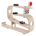 Vorschaubild Plantoys Holz Autorennbahn
