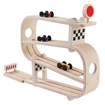 Plantoys Holz Autorennbahn