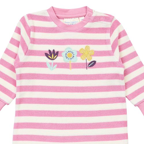 Strampler Sense Organics Frottee langarm