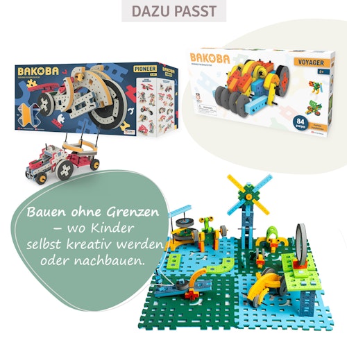 Kreatives Bauset aus Schaumstoff 84 Teile - Voyager