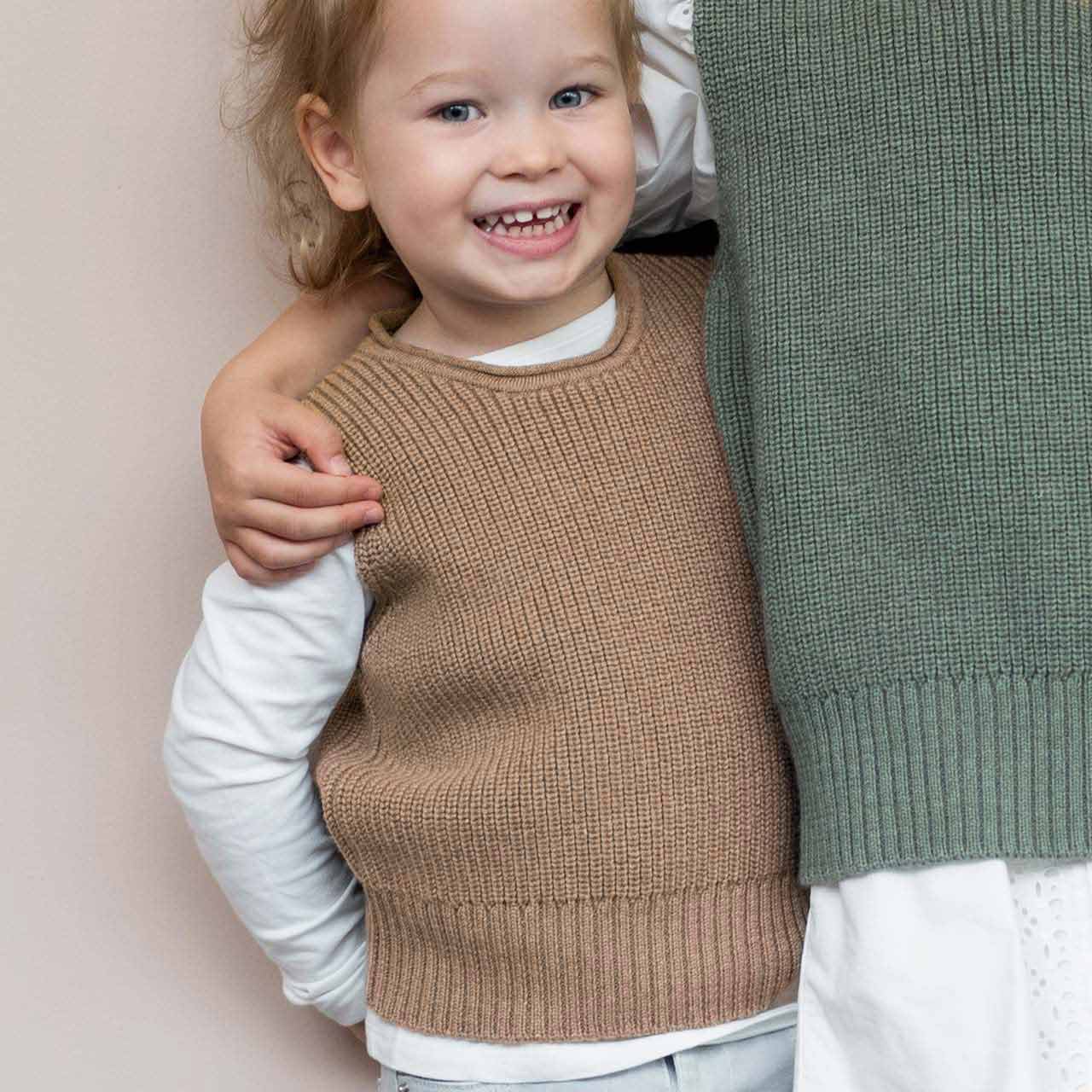 Kinder Pullunder aus Wolle