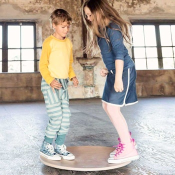Wobbel Board rund 360 Grad transparent ohne Filz