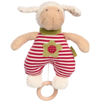 Bio Spieluhr Kuscheltier Schaf Mozarts Wiegenlied 25cm