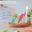 Vorschaubild Grimm´s Einschulung Stecker Schultüte Neongrün