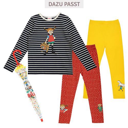 Langarmshirt Pippi Langstrumpt Motiv
