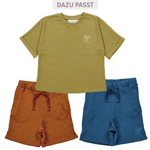 Shirt kurzarm Sommer-Sweat