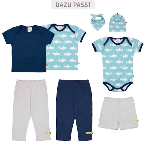 Leichtes Kurzarm Shirt Meereswelt