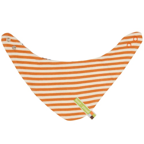 Wende-Dreiecktuch Streifen orange