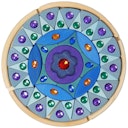 Vorschaubild Kleines Glitzermandala
