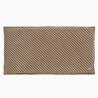 Bodenmatratze 60x120x4 cm braun gestreift